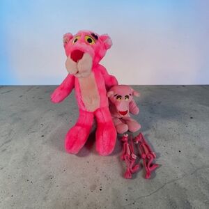 Pink Panther Plush Toy Bundle Lot